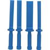 MUNEFE Set di raschietti a scalpello in plastica, kit di strumenti per la rimozione di raschietti, set di raschietti in composito per la rimozione di styling laterali della carrozzeria,