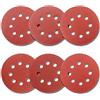 FRIMOONY V-story, 60 dischi abrasivi da 12,7 cm, 8 fori, grana 1000/800/600/400/320/240 per levigatrice orbitale