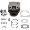 GTWSQQ Ricambi for utensili elettrici da giardino, accessori, attacco for motosega, kit cilindro e pistone 58 cc, 52 cc e 45 cc