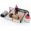 Twotrees TTC450 Ultra 500W La fresatrice CNC dispone di rulli rotanti a 4 assi, un aspirapolvere M1 per una migliore efficienza lavorativa, una macchina per incisione CNC touch screen integrata da 3,5