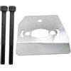 UYTGFO Adatto for motosega Husqvarna 136 137 141 142 36 41# 530 06 94 15 Silenziatore di scarico Scudo termico Pan Later e kit viti 2 pezzi