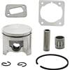 UYTGFO Adatto for motosega Husqvarna 345 346 E XP EPA 340# 503907371 Kit guarnizione cilindro cuscinetto a rullini perno pistone da 42 mm