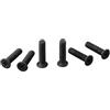 Yhenlovtt Vite di fissaggio filettata sinistra in metallo M5 M6 25 mm per trapano UNF adattatore per mandrino, accessori per utensili elettrici, set da 6 pezzi (M6 x 25 mm)