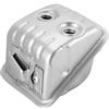UYTGFO Adatto for motosega Husqvarna 435 440 440E 445 445E 450 Parti di ricambio 544147702 Silenziatore di scarico