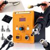 Rosfix Set 858D - Stazione di saldatura ad aria calda e ferro per levigare la plastica, 700 W con 3 ugelli, riparazione elettrica e lavorazione della plastica, tecnologia di saldatura
