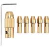 LIYJTK Mini merita di smerigliatrice elettrica ottone piccole mascelle che macina per la lavorazione del legno