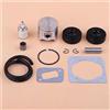 DORFEY Kit di fasce elastiche da 40 mm, adatto for H-u-s-q-v-a-r-n-a 340 345, guarnizione olio, filtro carburante, cilindro, marmitta, set di cuscinetti for motosega.