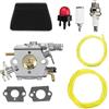 DORFEY Kit carburatore di ricambio adatto for motosega Poulan 1950 2050 2150 2375, for w-a-l-b-r-0 WT 891 662, codice articolo 545081885