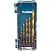 Makita D-72833 - Set di 6 punte per trapano HSS