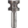Whiteside Router Bits Whiteside 1431 - Punta per fresa a mezze punte rotonde con raggio da 3/16 e lunghezza di taglio 7/8