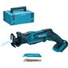 Makita DJR 183 ZJ - Seghetto di ricambio a batteria, 18 V Solo + Makpac, senza batteria, senza caricatore
