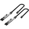 Gettimore Maniglia per stazione di saldatura DWS-200 F210 F245, copertura in silicone resistente al calore con staffa meccanica pieghevole, 1,2 m (una coppia)