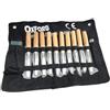 Trade_Ox Trade Shop - Set Kit 13 Sgorbie Scalpelli Scalpello Per Legno Da Falegname Con Astuccio -