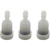 DORFEY 3 pz/lotto valvola di sfiato del serbatoio del carburante valvola di ritegno dell'aria sostituisce adatta for motosega cinese 4500 5200 2500 decespugliatore TL43 CG520 giardino
