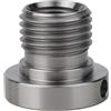 Hoppipola Adattatore per mandrini per tornio per legno progettato per colmare differenze di filettatura di 18 mm, 25 mm e 33 mm con allineamento accurato della filettatura (da 33 mm a 25 mm)