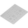 Sonew Stencil Reballing in Acciaio Inox compatible with S10 S10+ Note10 Strumento di Saldatura per Riparazione IC Leggero