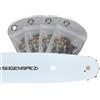 SÄGENSPEZI Set di 4 catene semi-scalpello, 25 cm, mini 1,1 mm, 46 TG, adatte per Husqvarna 330i 535i XP 540i XP T435 T525 T535i XP T540i XP 540 XP Mark III