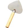 VhoMes Spatola, raschietti for carta da parati, stucco metallico, raschietto for intonaco frattazzo vernice raschietto for carta da parati manico in legno spatola tonda intonaco for pareti costruzione in acc