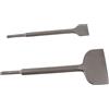 Eminchu Scalpello Elettrico, Scalpello a Gambo Tondo per Forgiatura in Acciaio Cromato, per Trattamento Superficiale Ad Elevata Durezza per Rimozione di Piastrelle di Cemento, Muratura e Canaline