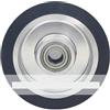 Generico Compatibile for 1 pezzo Dia.150mm * 50mm Ruota in gomma Smerigliatrice a nastro Contatto tenditore attivo 6 x2 Parte levigatrice(P150x50mm 6004 20mm,90A hard)