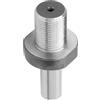 RELDAXSBH Bielletta di collegamento per mandrino in acciaio inox M14×1 per K01 - 50/63, K02 - 50/63, mandrino per mini tornio; componente di precisione per tornio CNC, trattato termicamente (10-M14*1)