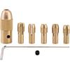 szzijia cilindrica trapano clamp 0.5 - 3 mm, punte colletto mandrino piccolo rame trapano elettrico Collet