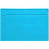 Generic ESD Saldatura Mat - Grande tappetino da lavoro in silicone resistente al calore con zone magnetiche, tappetino di riparazione isolante per telefono, computer, elettronica, diverse misure disponibili