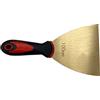 OTBEHUWJ Raschietto for pareti Spatola for stucco in rame, lama flessibile for cartongesso, stucco, decalcomanie, carta da parati, cottura al forno, stuccatura, toppe e verniciatura, 50 mm (Size : 100mm)