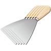 OTBEHUWJ Raschietto for pareti Spatola for stucco in ferro Raschietto for spatola, Raschietto for carta da parati Strumento for raschietto for vernice for stendere stucco e fango for cartongesso, nastro adesiv