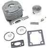 LIWaaGe Compatibile con i kit cilindro pistone attrezzo da giardino B45 B45INTL B45LA GP45 GP450 A130001330 20021-12110 70198-12110