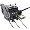 CCZRD Stazione Di Saldatura Digitale ESD 2 In 1 Con Pistola Ad Aria Calda, Saldatrice For IC SMD, Strumenti Rilavorazione E Dissaldatura Riscaldamento rapido(KIT3)