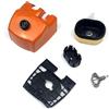 DORFEY Adatto for motoseghe Sthil MS650 066 MS660 5 pezzi/set coperchio filtro aria deflettore piastra di base flangia