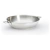 De Buyer Padella antiaderente in acciaio inox senza manico TWISTY, diam 24 cm, 3493.24