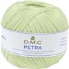 DMC-Filato di Petra, in Puro Cotone, Colore: Verde Chiaro, Taglia 3