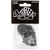 Jim Dunlop Dunlop Tortex Sharp 135-12 Puntine, Colore: Nero