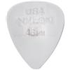 Jim Dunlop - Plettri standard per chitarra, in nylon Confezione da 12 .46 mm, Bianco
