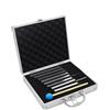 ZERBAY Set di 8 diapason, diapason Chakra Yoga in alluminio con custodie for il trasporto resistenti, ideali for la guarigione del suono della meditazione