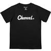 Charvel Guitars® »TOOTHPASTE LOGO LADIES T-SHIRT« T-Shirt da donna per musicisti - Taglia: XL - Colore: Nero