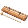 CIKSCO Campanello di cristallo Solo, C7/ D7/ E7/ F7/ G7/ A7/ B7/ C8 Campanello energetico for bagno sonoro di meditazione Chakra di equilibrio(432Hz,E7)