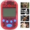 CDQL Mini Metronomo Digitale, Beat Tap M50 Tempo Metronomo Clip Portatile Multifunzionale con Volume Regolabile su Strumenti Musicali con Altoparlante, con batteria. (Rosso)