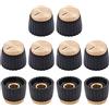 CHICHIYANG Manopola puntatore in plastica ABS 20 x 16 mm per pedale effetto chitarra amplificatore Marshall, 10 pezzi