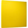 keyhelm s.r.l. Pannello Fonoassorbente Liscio 5cm Verniciato Giallo zinco - 50x50cm - Pacco da 4(1m²)