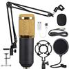Nucelit Studio Equipment Microfono Bundle BM-800 Set Microfono Per Studio & Brocasting Microfoni In Lega Di Zinco Per Fotocamere