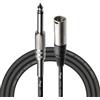 STAGG SAC3PXMDL - Cavo patch audio - 3 metri - 1x XLR maschio/1x jack maschio - 6.3 mm