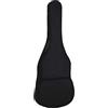 vidaXL Custodia per Chitarra Classica 4/4 (39) Nera 100 x 37 cm in Tessuto