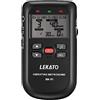 LEKATO Metronomo digitale aggiornato, mini metronomo LEKATO per chitarra, pianoforte e tutti gli strumenti, metronomo elettronico con timer, battito per voce maschile/femminile, con batteria ricaricabile