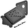 RiToEasysports Sostituzione della cordiera del mandolino del ponte in metallo del mandolino per il mandolino con corde 8/10/12 loop-end(QB09 Nero senza motivo)