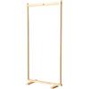 FashionCha Supporto Multifunzionale per Campane E Gong in Legno Naturale per Pratica Spirituale Adatto a Meditazione E Ambiente, 50 Cm