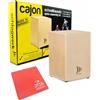 Schlagwerk CBA10S Cajon - Kit rapido + cuscino keepdrum rosso