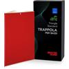 Addictive Sound Bass Trap Angolare Standard 35x35x98cm, Profondo Rosso | Assorbimento 80-2000 Hz, lana minerale ad alta densità, autoportante e impilabile, ignifugo Classe A1, made in UE